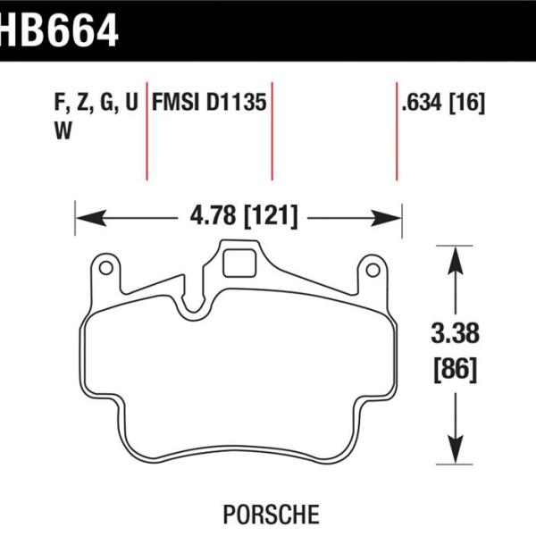 Hawk Performance HB664Z.634