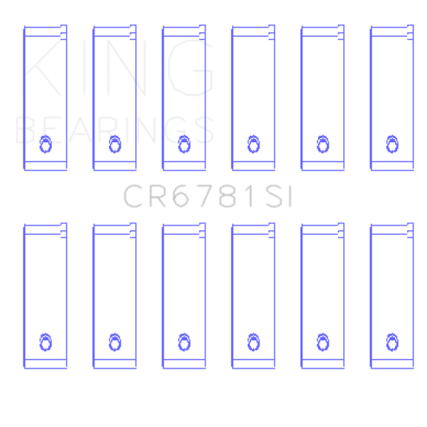 KING Rod Bearings King Engine Bearings CR6781SI