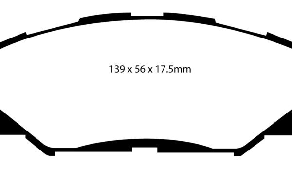EBC Yellowstuff Brake Pad Sets EBC DP41791R