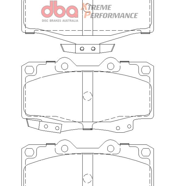 DBA XP Performance Brake Pads DBA DB1149XP