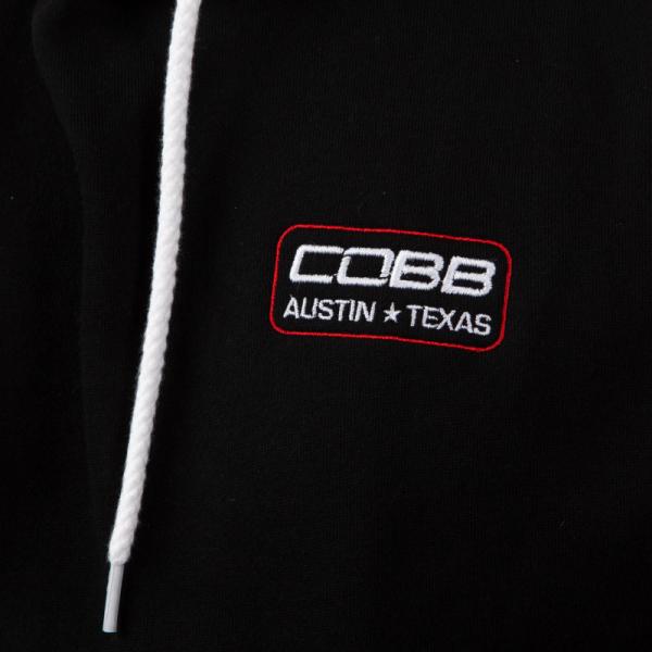 COBB CO-LINERHOODIE-BLK-S