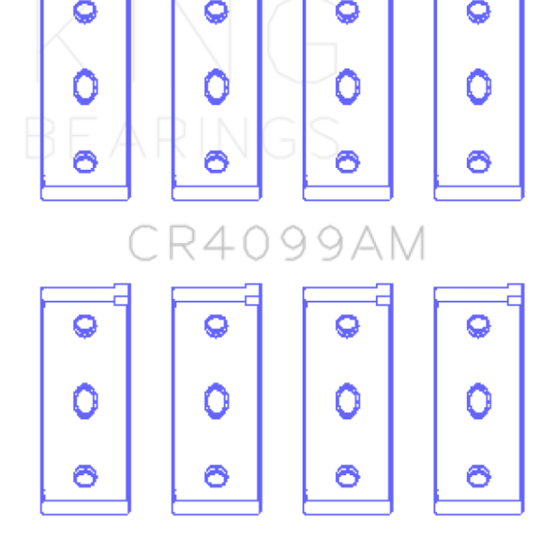 KING Rod Bearings King Engine Bearings CR4099AM010