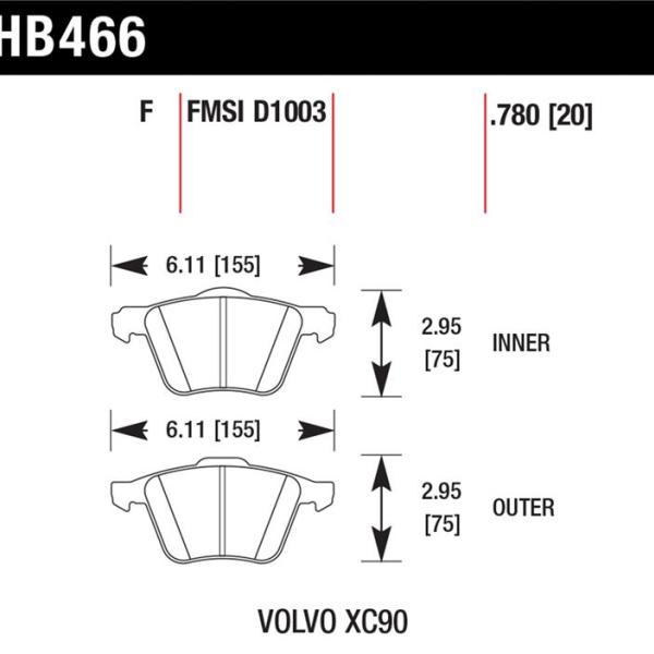 Hawk Performance HB477Y.610