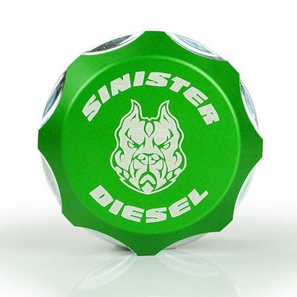 SIN Engine Bay Caps Sinister Diesel SD-FP-6.7C-GRN