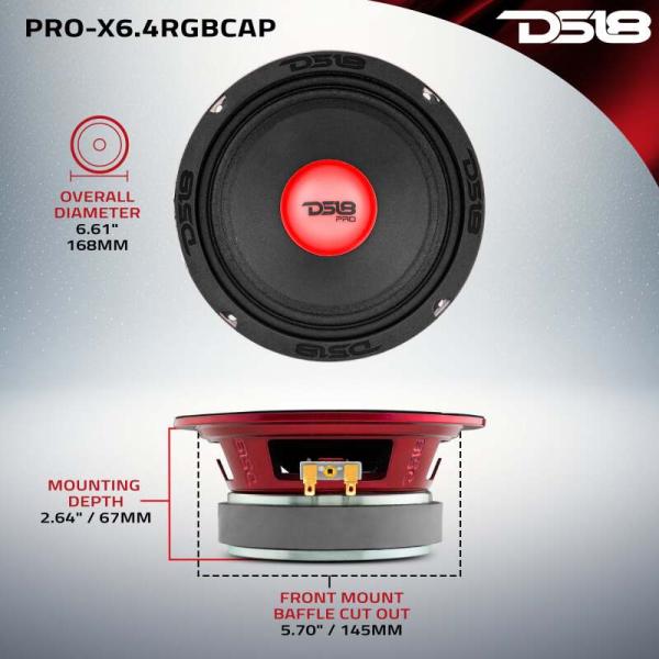 DS18 PRO-X6.4RGBCAP