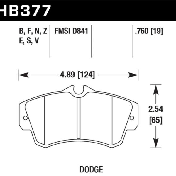 Hawk Performance HB377Z.760