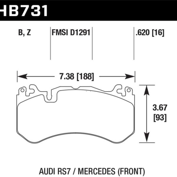 Hawk Performance HB731Z.620