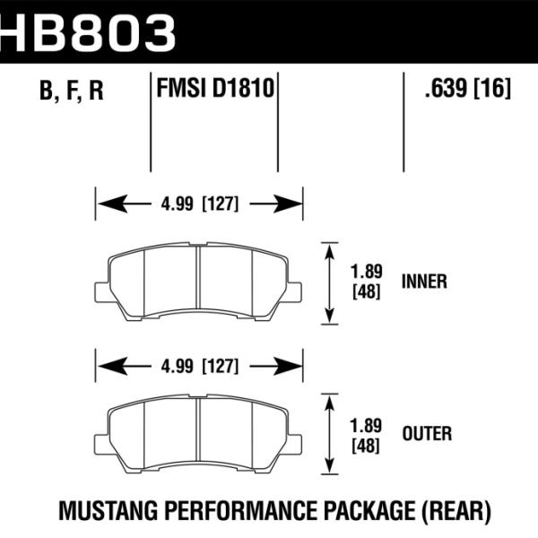 Hawk Performance HB803F.639