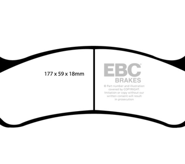 EBC Extra Duty Brake Pad Sets EBC ED91304
