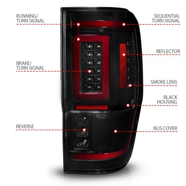 ANZ LED Taillights ANZO 311447