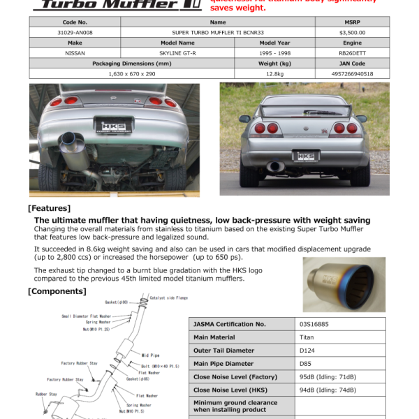 HKS 31029-AN008