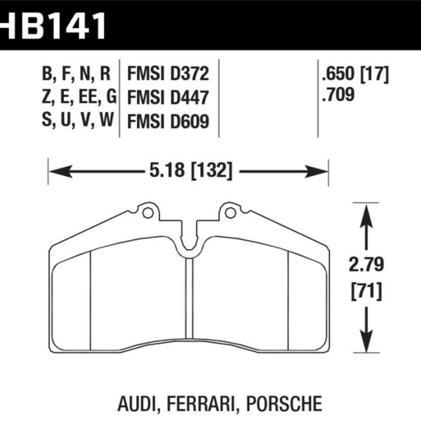 Hawk Performance HB141EE.650