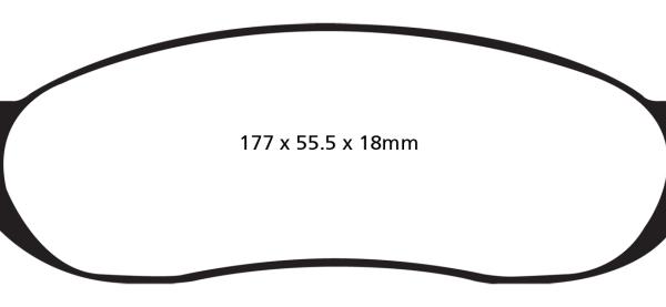 EBC Yellowstuff Brake Pad Sets EBC DP41778R