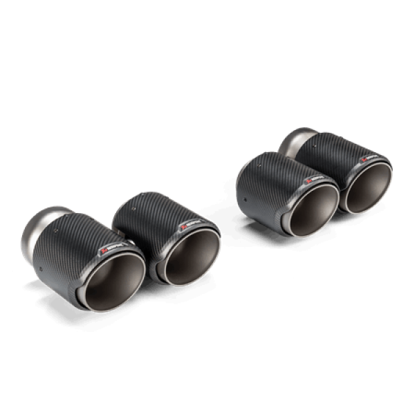 AKR Tail Pipe Set - Carbon Akrapovic TP-CT/68