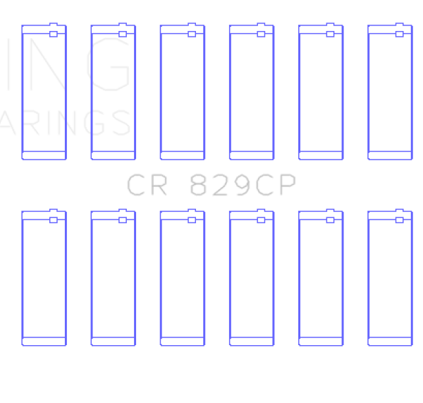 KING Rod Bearings King Engine Bearings CR829CP