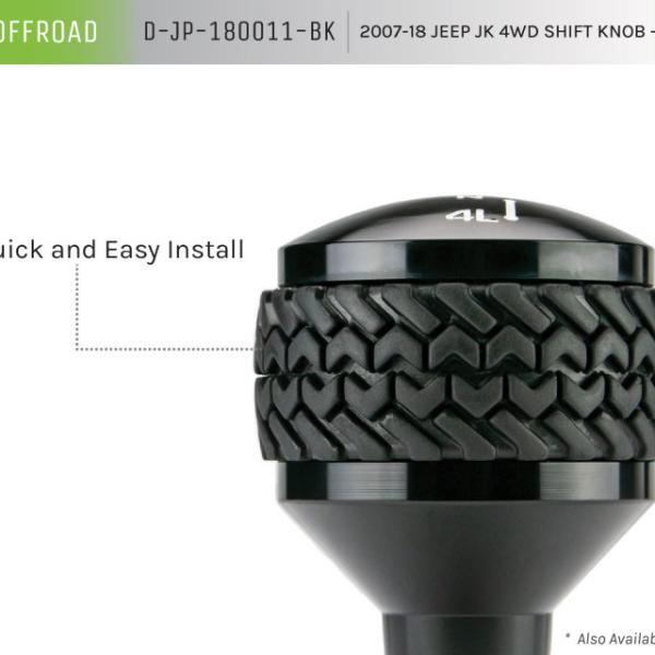 DV8 Offroad D-JP-180011-BK