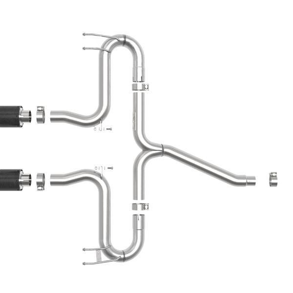 AFE Exhaust Axle Back aFe 49-36625-C