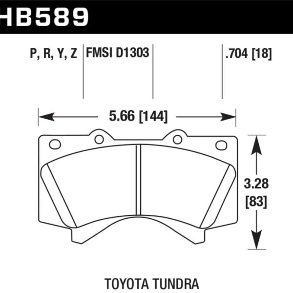 Hawk Performance HB589P.704