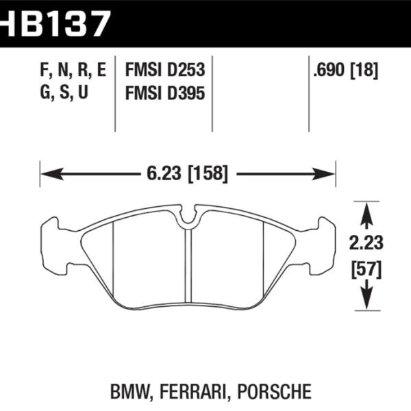 Hawk Performance HB137N.690