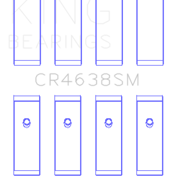 KING Rod Bearings King Engine Bearings CR4638SM