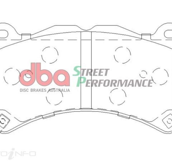 DBA SP Performance Brake Pads DBA DB2375SP