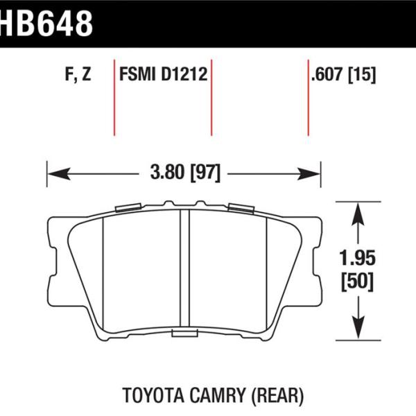 Hawk Performance HB648F.607
