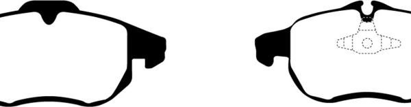 EBC Greenstuff Brake Pad Sets EBC DP21414