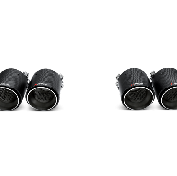 AKR Tail Pipe Set - Carbon Akrapovic TP-CT/26