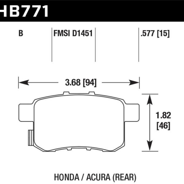 Hawk Performance HB771B.597
