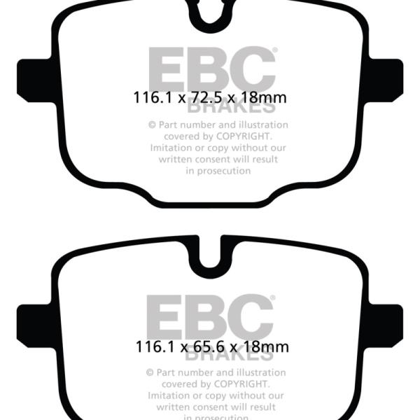 EBC Yellowstuff Brake Pad Sets EBC DP42089R