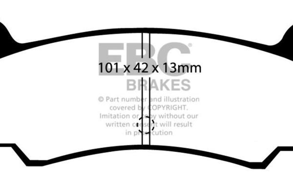 EBC Yellowstuff Brake Pad Sets EBC DP4673R