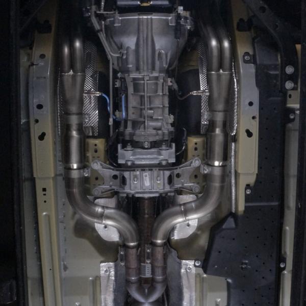 SSW Long Tube Headers Stainless Works GT350HCAT