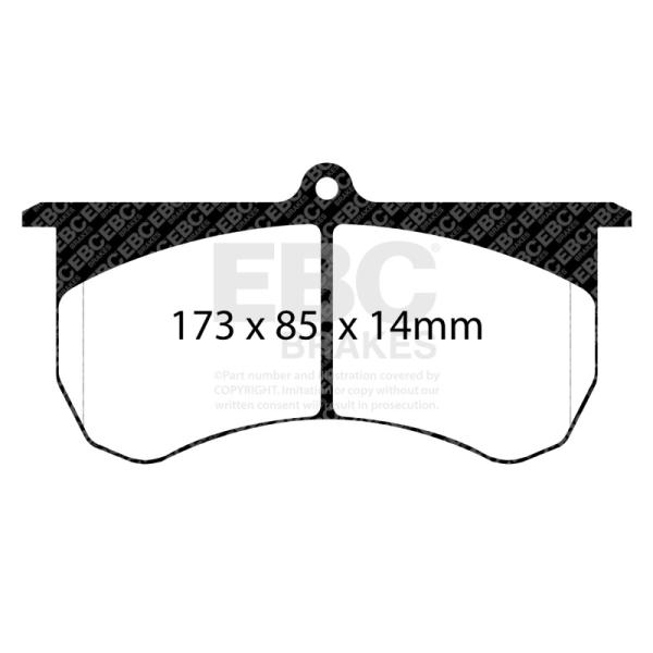 EBC Bluestuff Brake Pad Sets EBC DP5068NDX