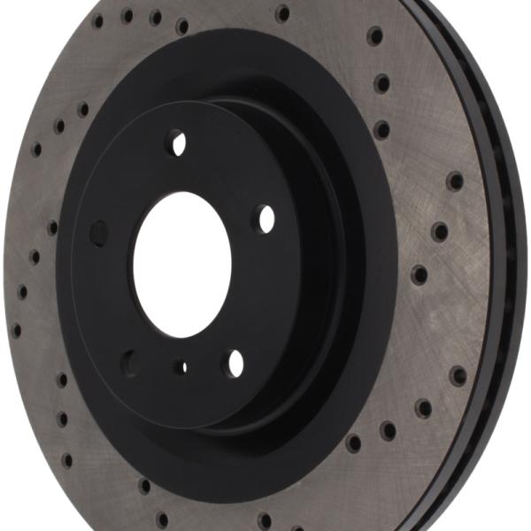ST Drilled Sport Brake Rotors Stoptech 128.42080L