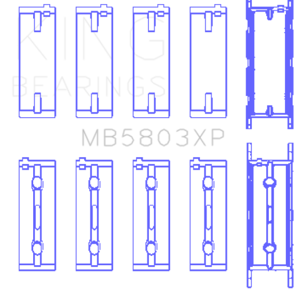 King Engine Bearings MB5803XP