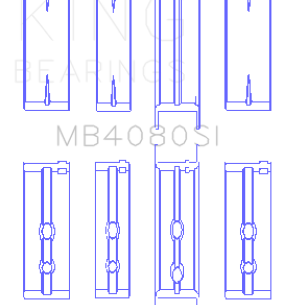 King Engine Bearings MB4080SI0.5