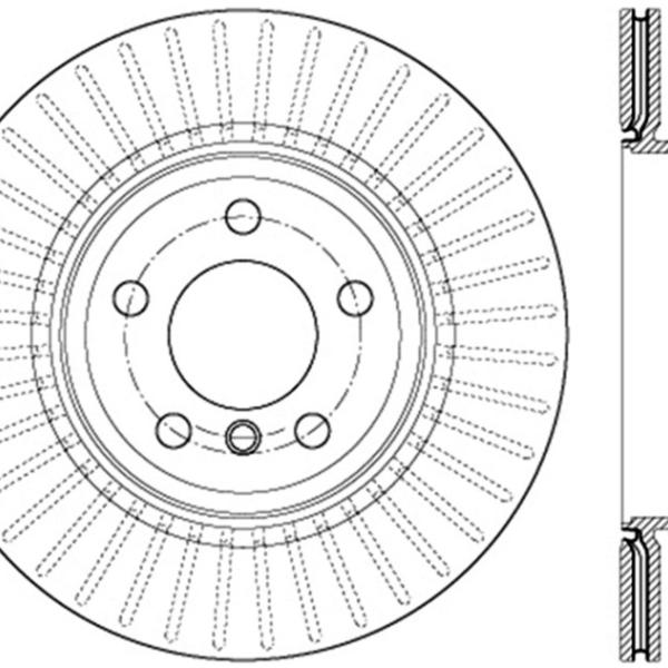 ST Slot & Drill Brake Rotors Stoptech 127.34141R