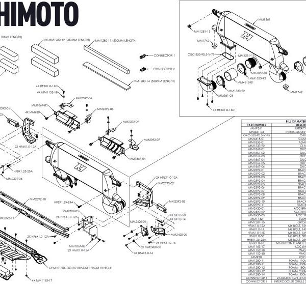 Mishimoto MMINT-BR-21HSL