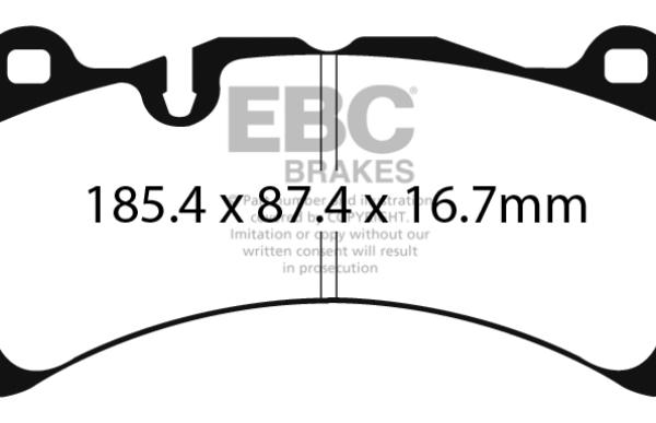 EBC Yellowstuff Brake Pad Sets EBC DP4071R