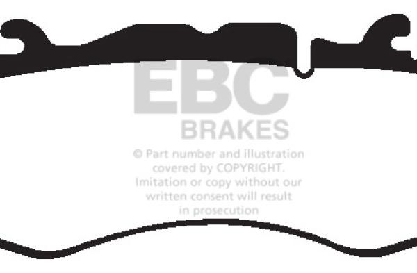 EBC Yellowstuff Brake Pad Sets EBC DP42174R
