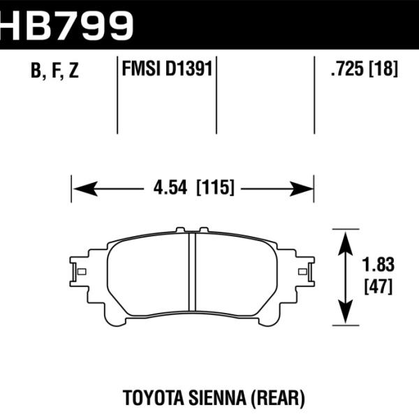 Hawk Performance HB799Z.597