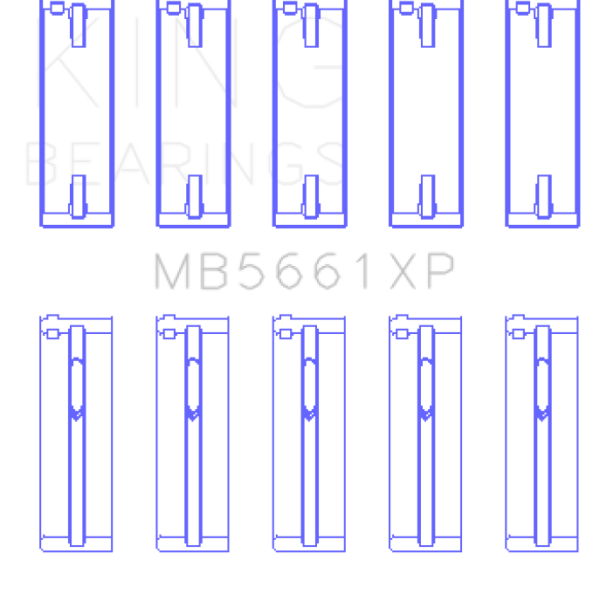 King Engine Bearings MB5661XP