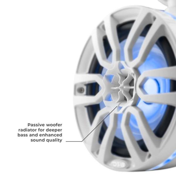 DSE NXL Marine and Powersports Towers DS18 NXL-X6TP/WH