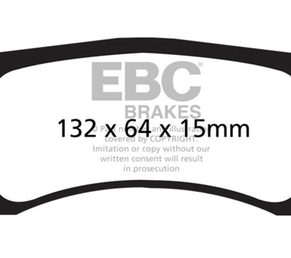 EBC Yellowstuff Brake Pad Sets EBC DP42112R