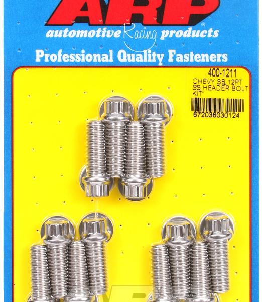 ARP Header Bolt Kits ARP 400-1211