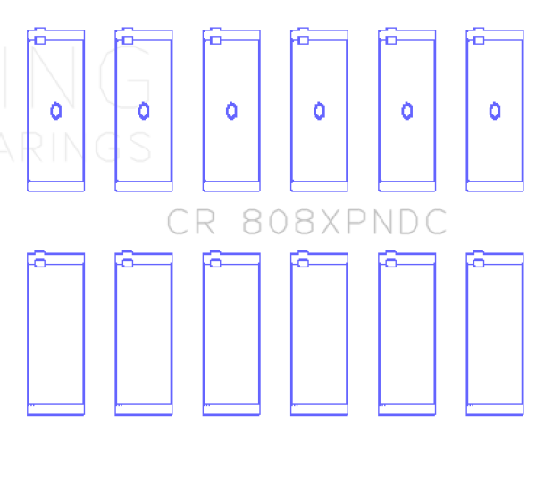 King Engine Bearings CR808XPNDC