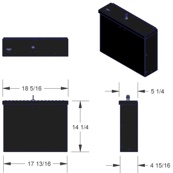 TFY Laptop Lockbox Tuffy Products 182-01