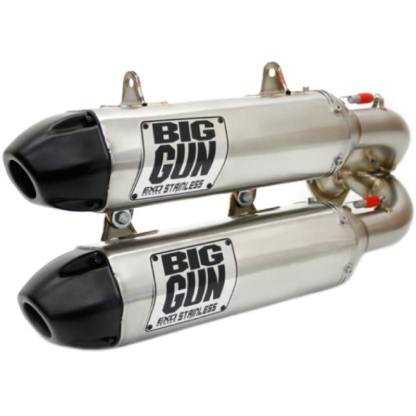 BIG EXO Stainless SXS Slip Ons Big Gun 14-7962