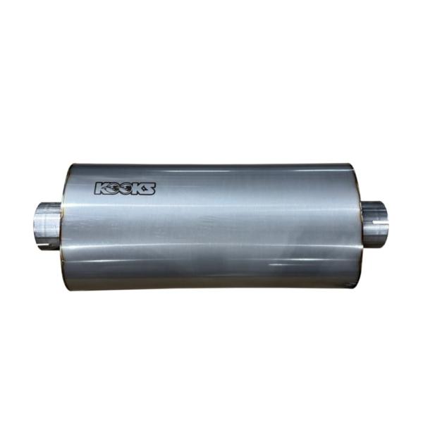 KSH Univ Polished Muffler Kooks Headers MUF-019-CI