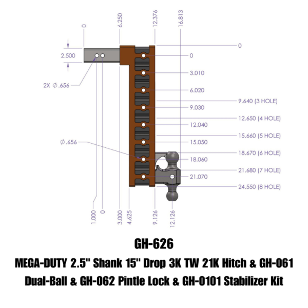 GEN-Y Hitch GH-626